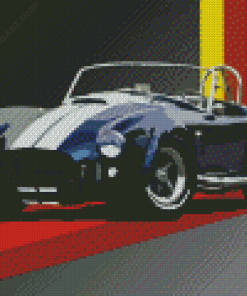 Illustration Cobra 427 Car Diamond Painting Art