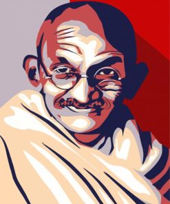 Mahatma Gandhi 5D Diamond Painting Art