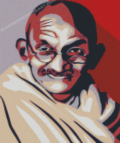 Mahatma Gandhi 5D Diamond Painting Art