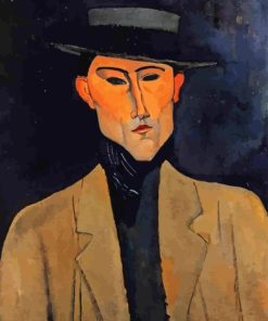 Man With Hat Amedeo Modigliani Diamond Painting Art