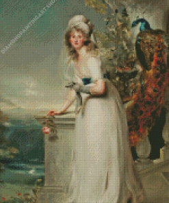 Portrait Of Catherine Grey Diamond Painting Art