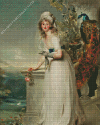 Portrait Of Catherine Grey Diamond Painting Art
