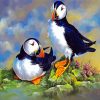 Puffin Birds 5D Diamond Painting Art