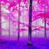 The Pink Forest 5D Diamond Painting Art