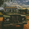 Vintage Land Rover Diamond Painting Art