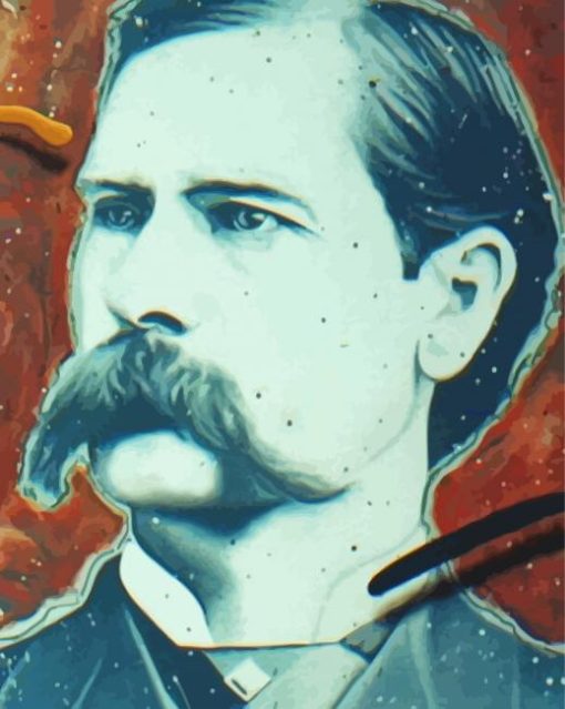 Wyatt Earp Diamond Painting Art