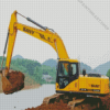 Machine Excavator Sany 25 Diamond Painting Art