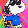 Cool Snoopy 5D Diamond Painting Art