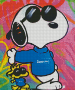 Cool Snoopy 5D Diamond Painting Art