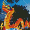 Dragon Lantern Festival Diamond Painting Art