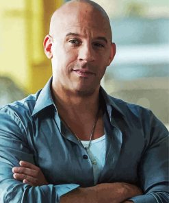 Fast And Furious Dominic Toretto Diamond Painting Art