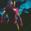 Iron Man Pink Super Hero Diamond Painting Art