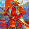 Japanese Samurai Diamond Painting Art