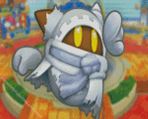 Kirby Magolor Game Diamond Painting Art