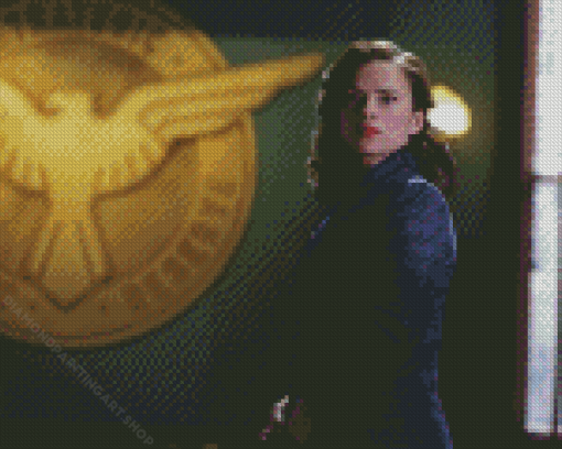 Agent Carter Peggy Carter Diamond Painting Art