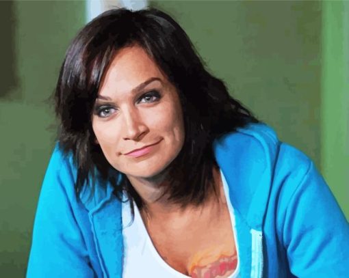 Nicole Da Silva As Franky Doyle Diamond Painting Art