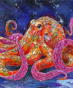 Octopus Art Diamond Painting Art