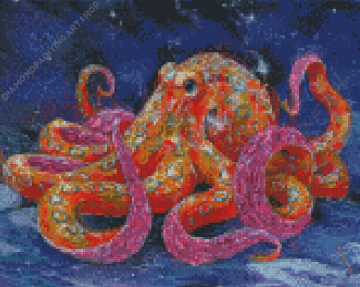 Octopus Art Diamond Painting Art