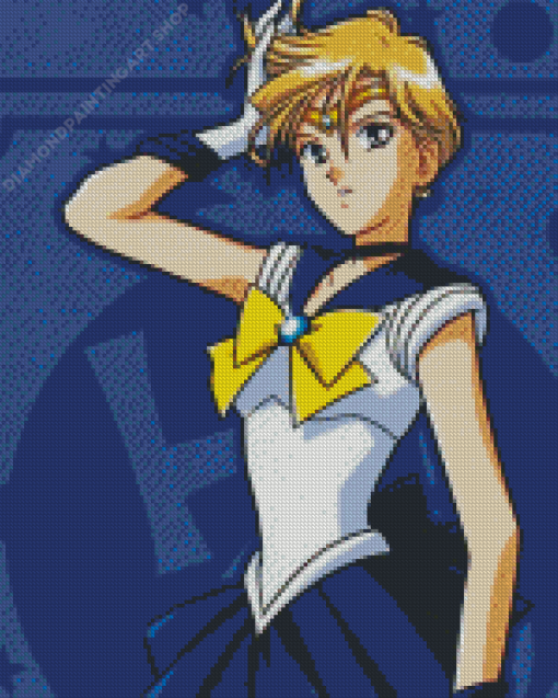 Sailor Moon Sailor Uranus Diamond Painting Art