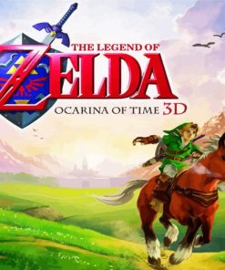 The Legend Of Zelda Ocarina Of Time Diamond Painting Art