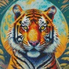 Tiger Moon Art Diamond Painting Art