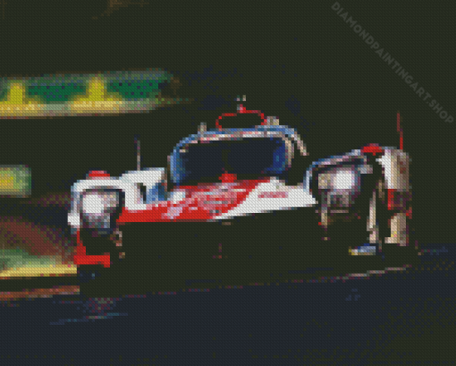 Toyota Hypercar Diamond Painting Art