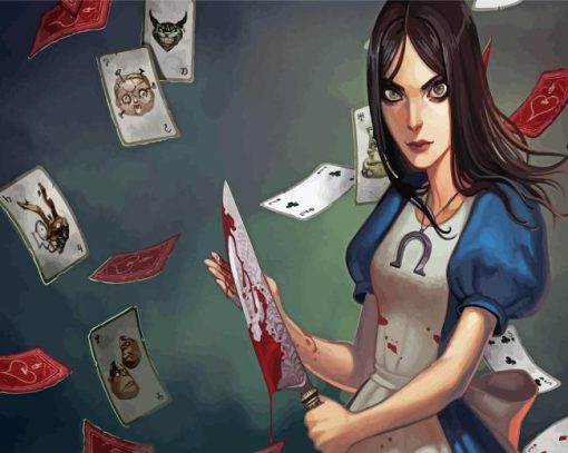 American McGees Alice Game Diamond Painting