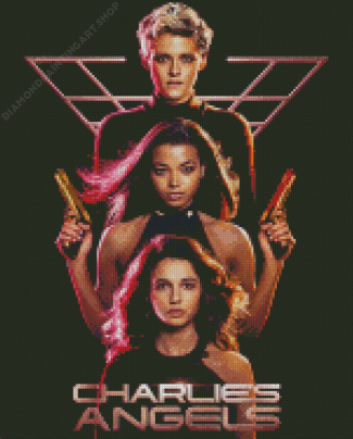 Charlies Angels Movie Poster Diamond Painting