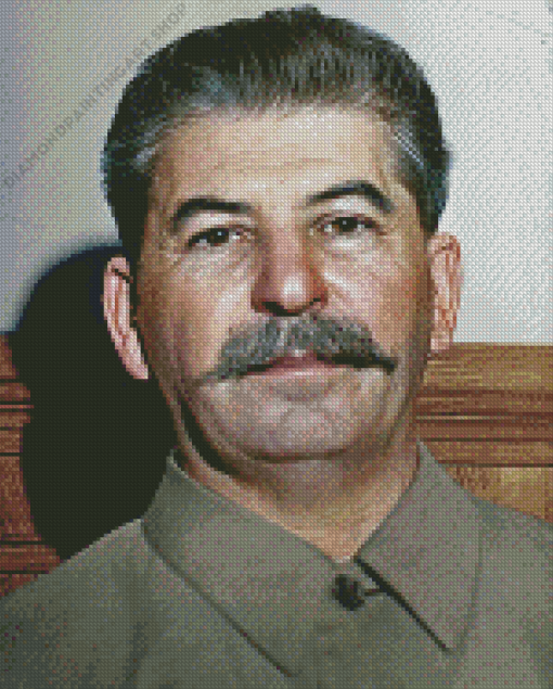 Joseph Stalin Political Leader Diamond Painting