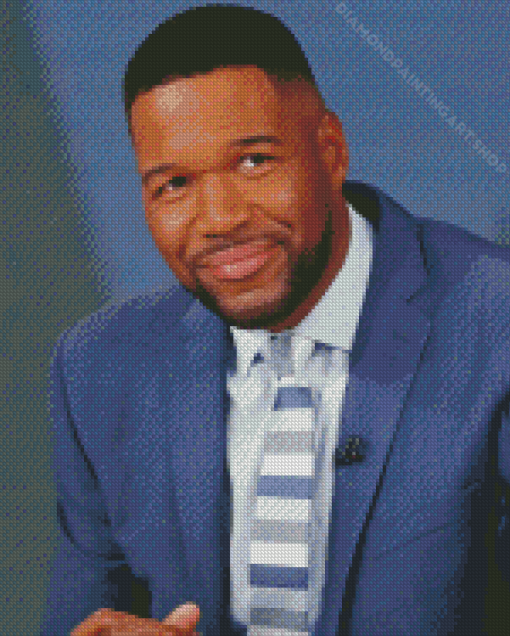 Michael Strahan American Journalist Diamond Painting