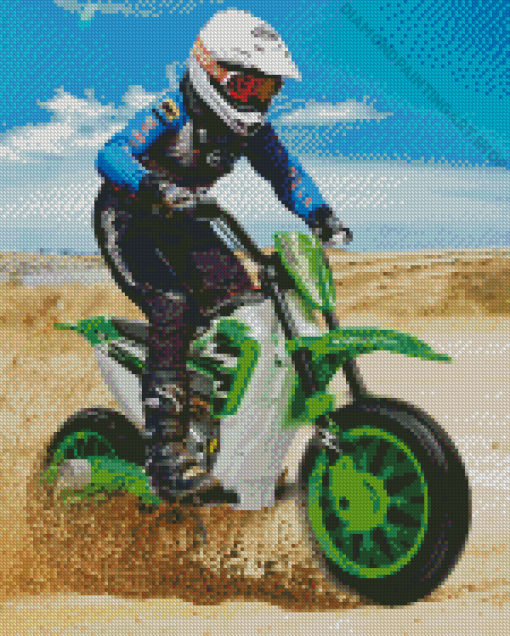 Peewee Motorbike Diamond Painting