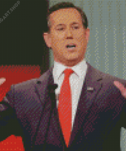 Rick Santorum Diamond Painting