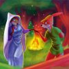 Robin Hood And Lady Marian Diamond Painting