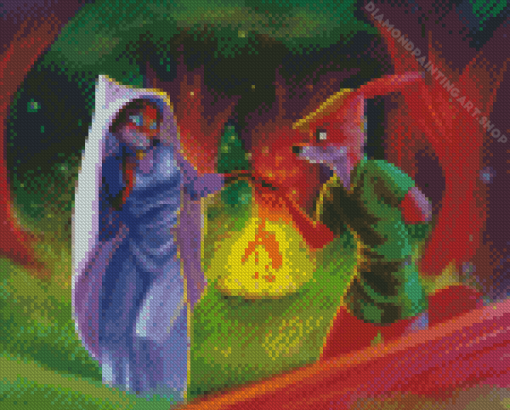 Robin Hood And Lady Marian Diamond Painting