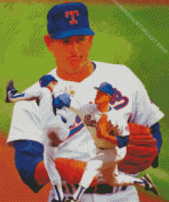 Texas Rangers Nolan Ryan Diamond Painting