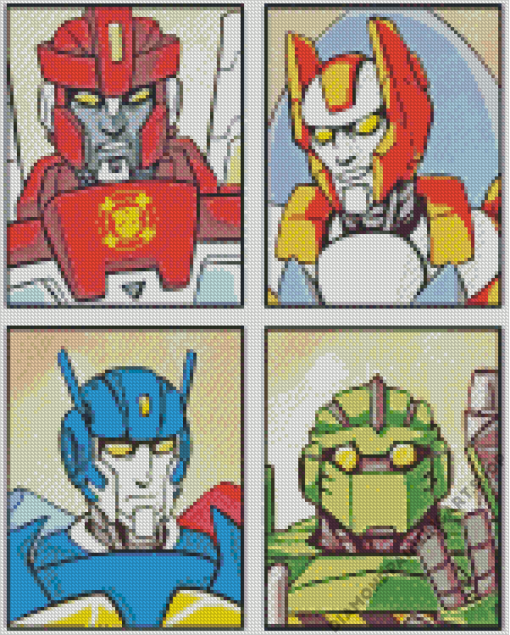 Transformers Rescue Bots Diamond Painting