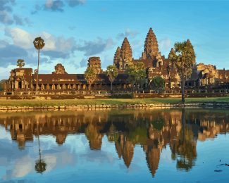 Angkor Wat Temple Diamond Painting