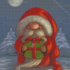 Dwarf Santa Diamond Painting