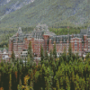 The Castle Fairmont Banff Diamond Painting