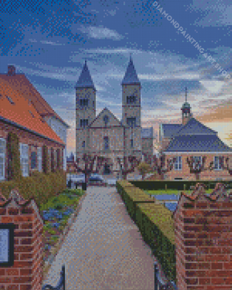 Viborg Ancient Cathedral Diamond Painting