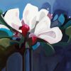 Abstract White Flower Diamond Painting