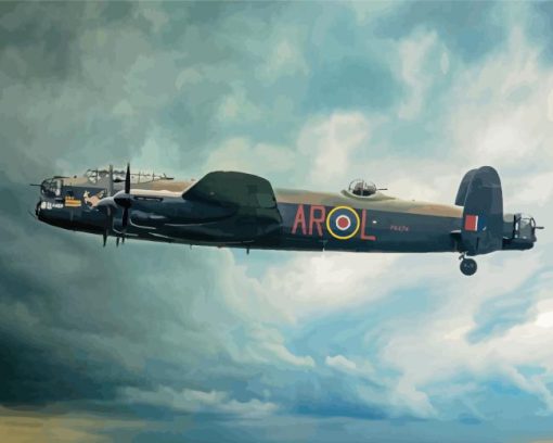 Avro Lancaster Diamond Painting