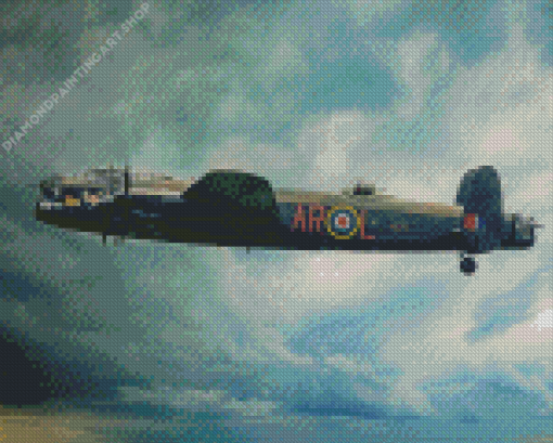 Avro Lancaster Diamond Painting