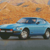 Blue Nissan 280 Diamond Painting