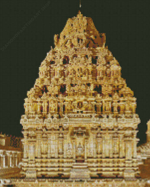 Brihadeeswara Temple Diamond Painting