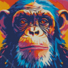 Colorful Monkey Diamond Painting