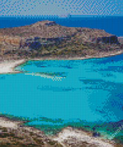 Crete Balos Beach Diamond Painting