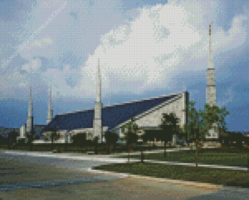 Dallas Temple Diamond Painting