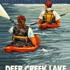 Deep Creek Lake Poster Diamond Painting