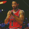 Derrick Rose Diamond Painting